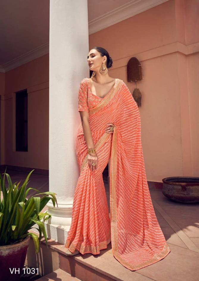 Stavan Vihana 3 Regular Wear Printed Designer Georgette Saree Collection